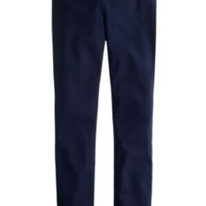 J. Crew Navy Blue Minnie Pants in Stretch Twill